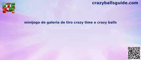 Minijogo de galeria de tiro