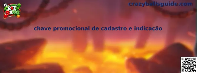Chave promocional de cadastro e indicação